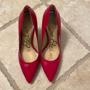Sam Edelman, Red Patten pumps